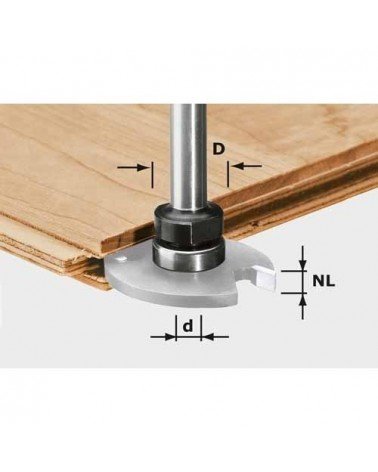 FESTOOL ФРЕЗЕРНЫЙ ШПИНДЕЛЬ S8 1,5-5 KL16