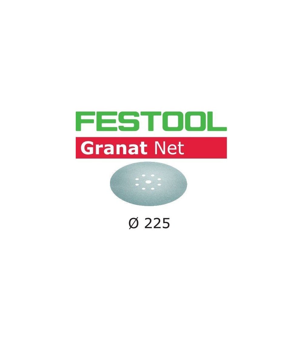 FESTOOL Šlifavimo tinkleliai STF D225 P120 GR NET/50