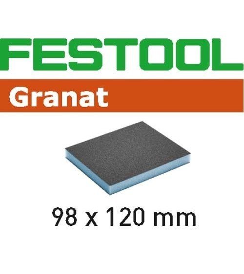 Губка шлифовальная Festool 98x120x13 220 GR/6