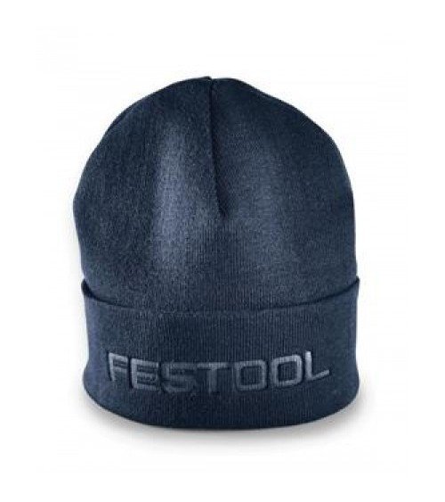 Festool Blue Embroidered Knitted Hat