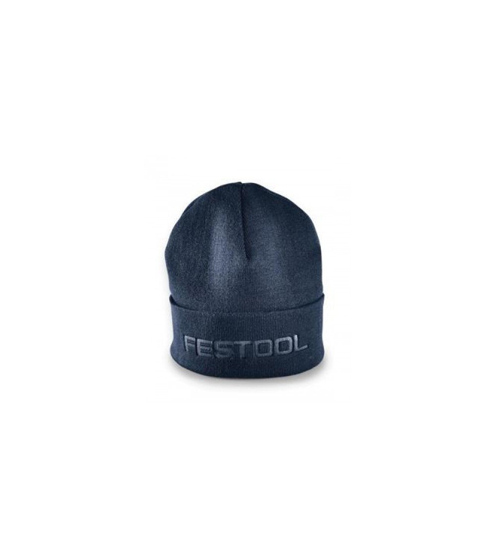 Festool Blue Embroidered Knitted Hat