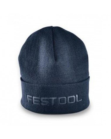 Festool Blue Embroidered Knitted Hat