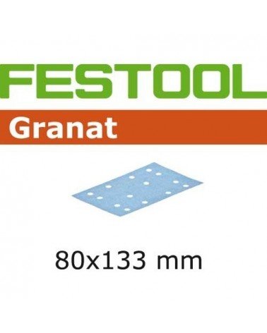 FESTOOL Шлифовальные листы Granat STF 80x133 P180 GR/100