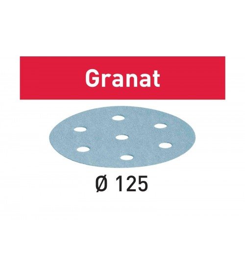 FESTOOL Шлифовальные круги Granat STF D125/90 P 80 GR 50X