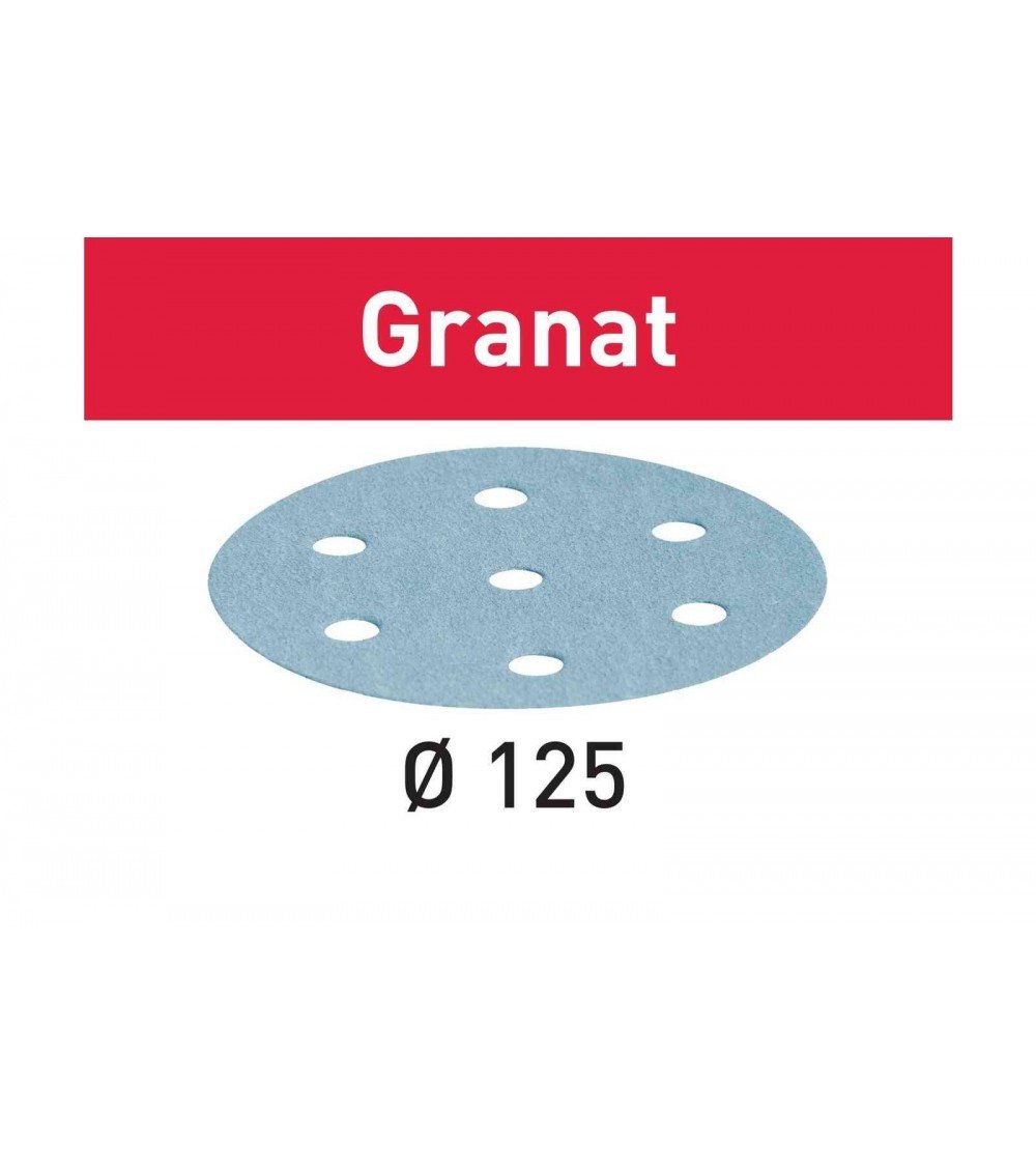 FESTOOL Шлифовальные круги Granat STF D125/90 P 80 GR 50X