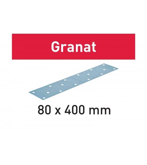 FESTOOL Шлифовальные листы Granat STF 80X400 P  80 GR 50X