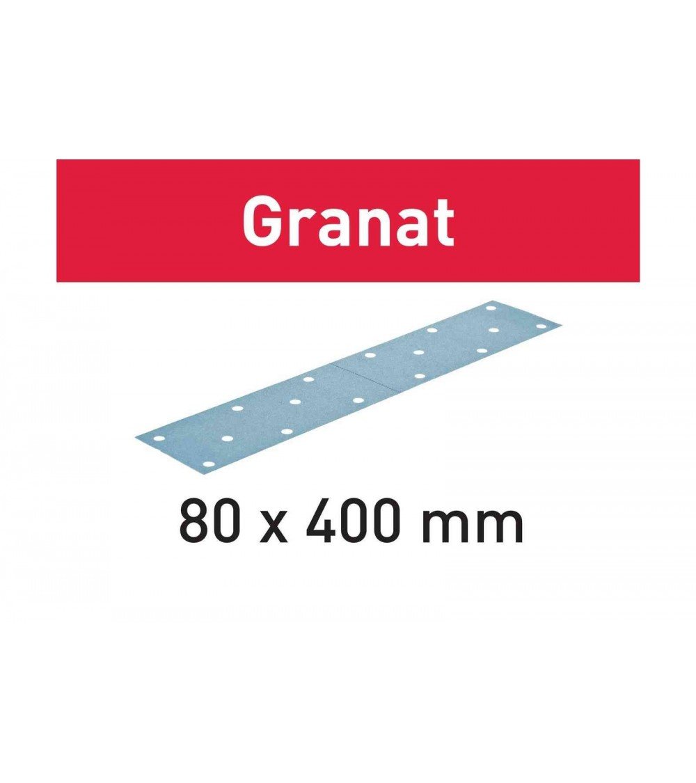 FESTOOL Шлифовальные листы Granat STF 80X400 P  80 GR 50X