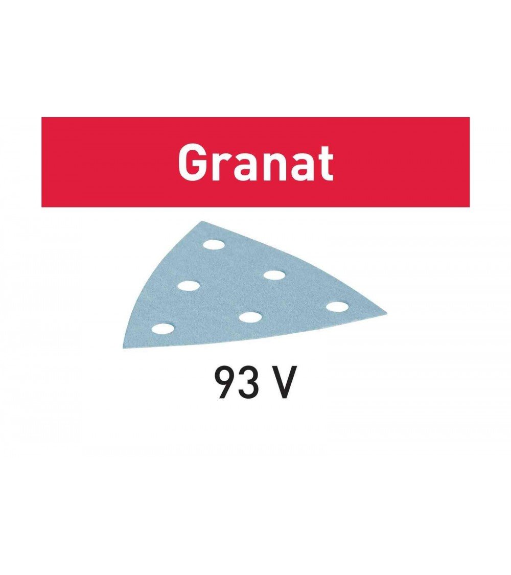 FESTOOL Шлифовальный лист Granat STF V93/6 P 220 GR /100