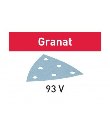 FESTOOL Шлифовальный лист Granat STF V93/6 P 220 GR /100
