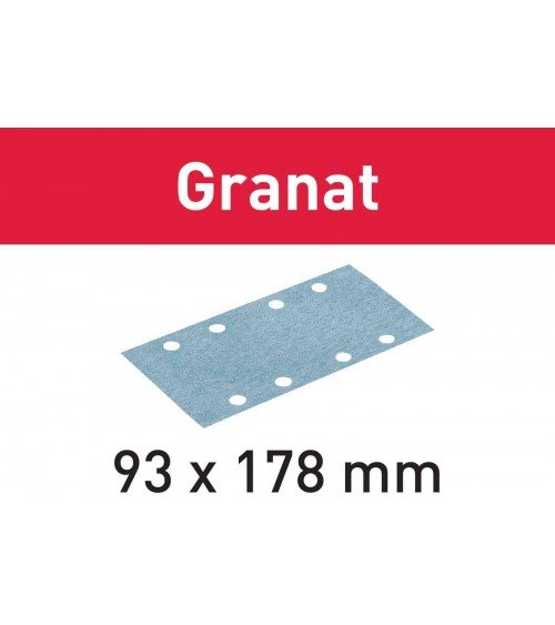FESTOOL Шлифовальные листы Granat STF-93x178/10-P120/100vnt.