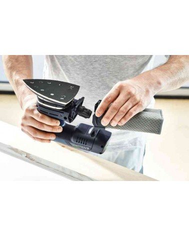 FESTOOL Аккумуляторная дельтавидная шлифовальная машинка DTSC 400 Li 3,1 I-Set