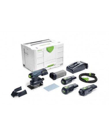 FESTOOL Аккумуляторная шлифовальная машинка Rutscher RTSC 400 Li 3,1 I-Set