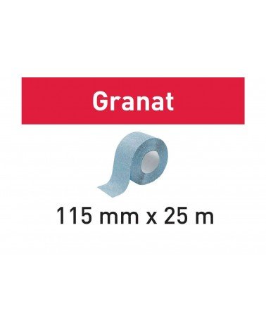 FESTOOL Шлифовальный материал StickFix в рулоне 115x25m P220 GR Granat