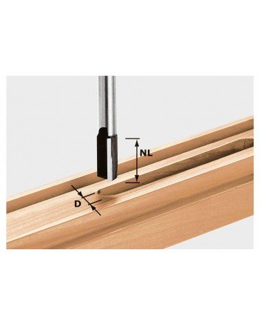 FESTOOL Фреза пазовая HW S12 D18/45