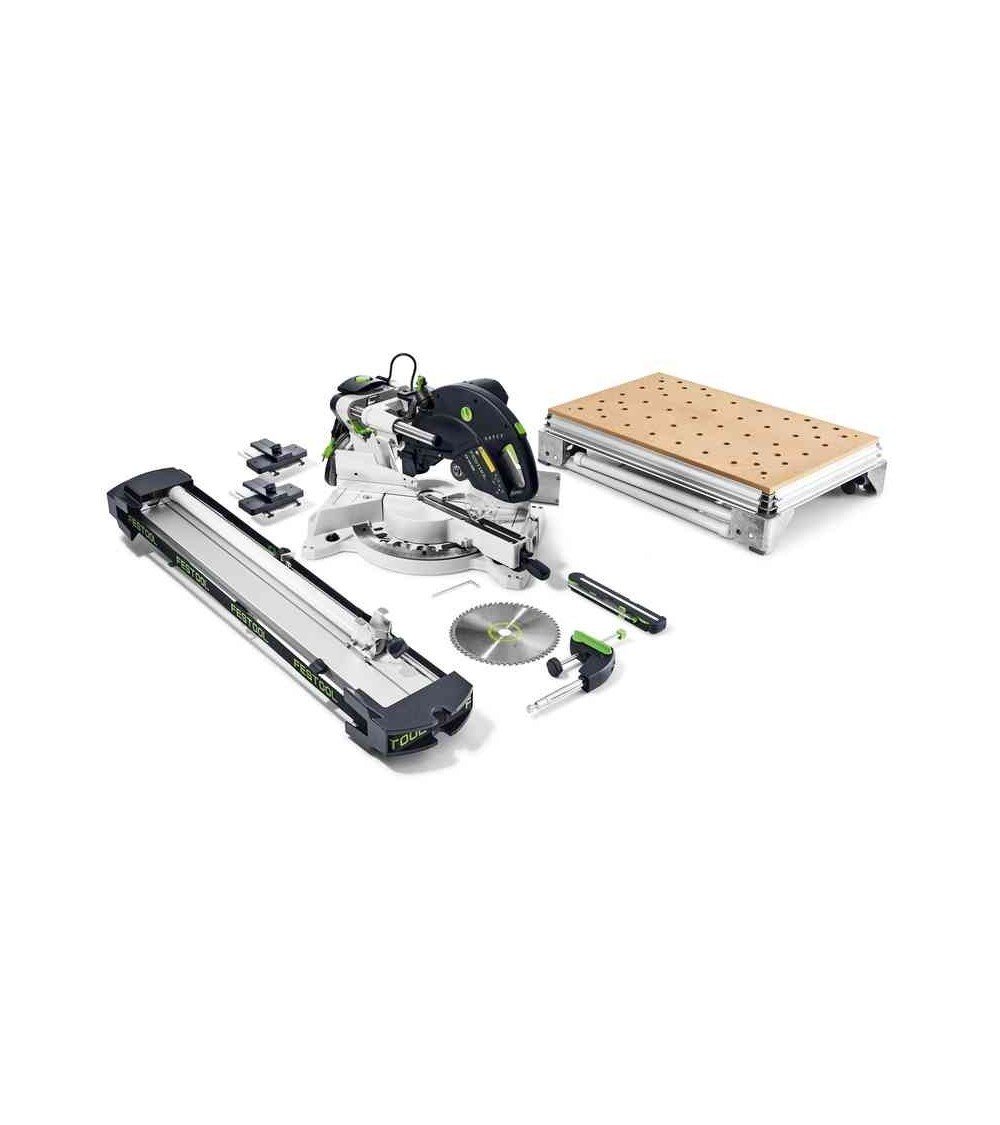 Festool Торцовочная пила с протяжкой KS 120 REB-Set-MFT KAPEX