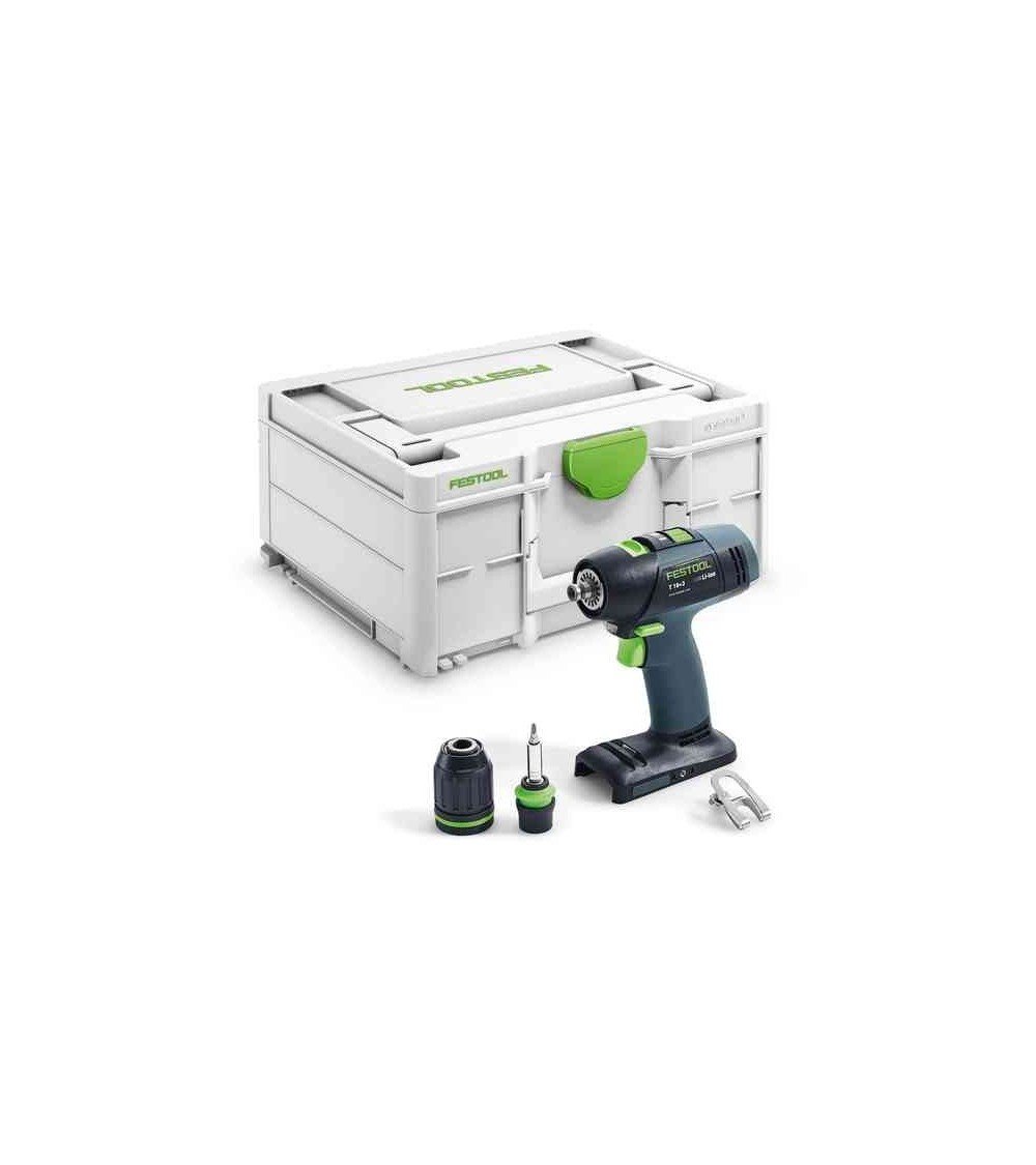 Festool Аккумуляторная дрель-шуруповёрт T 18+3-Basic