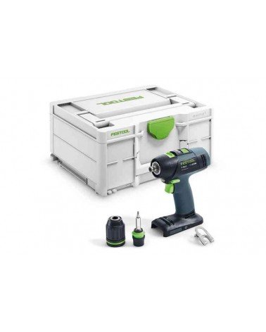 Festool Аккумуляторная дрель-шуруповёрт T 18+3-Basic