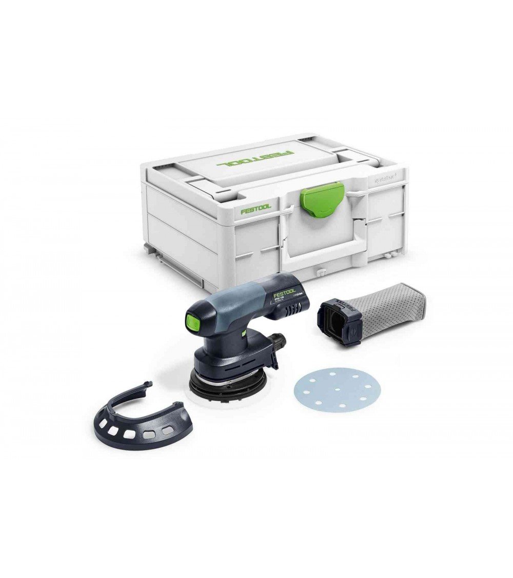 Аккумуляторная эксцентриковая шлифовальная машинка ETSC 125-Basic FESTOOL