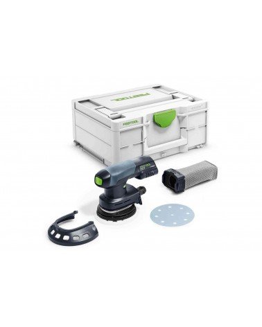 Аккумуляторная эксцентриковая шлифовальная машинка ETSC 125-Basic FESTOOL