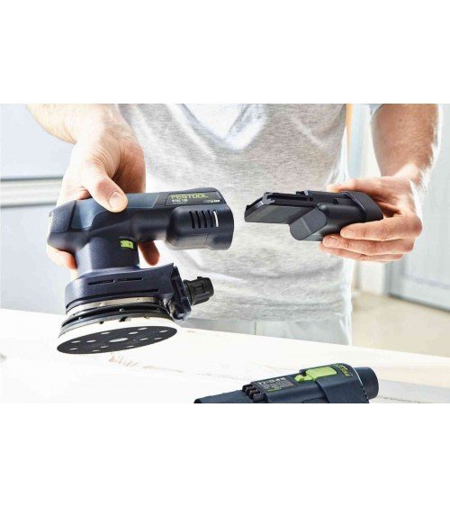 Аккумуляторная эксцентриковая шлифовальная машинка ETSC 125-Basic FESTOOL