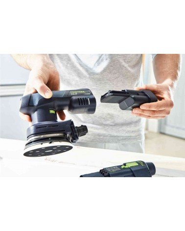 Аккумуляторная эксцентриковая шлифовальная машинка ETSC 125-Basic FESTOOL