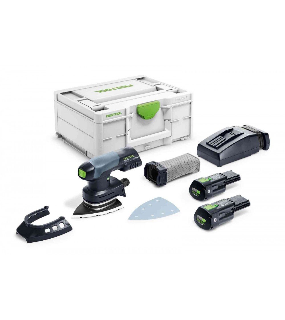 Аккумуляторная дельтавидная шлифовальная машинка DTSC 400 3,1 I-Plus FESTOOL