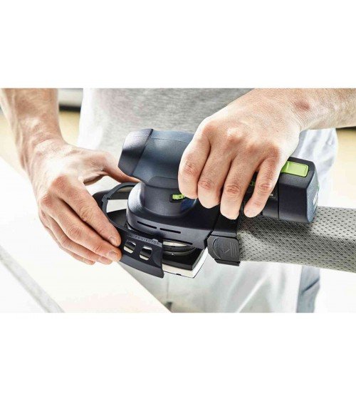 Аккумуляторная дельтавидная шлифовальная машинка DTSC 400-Basic FESTOOL