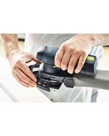 Аккумуляторная дельтавидная шлифовальная машинка DTSC 400-Basic FESTOOL