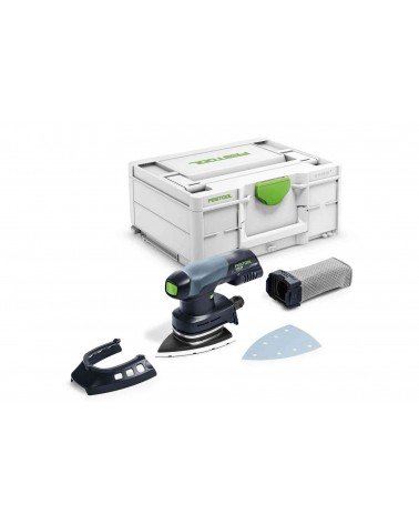 Аккумуляторная дельтавидная шлифовальная машинка DTSC 400-Basic FESTOOL