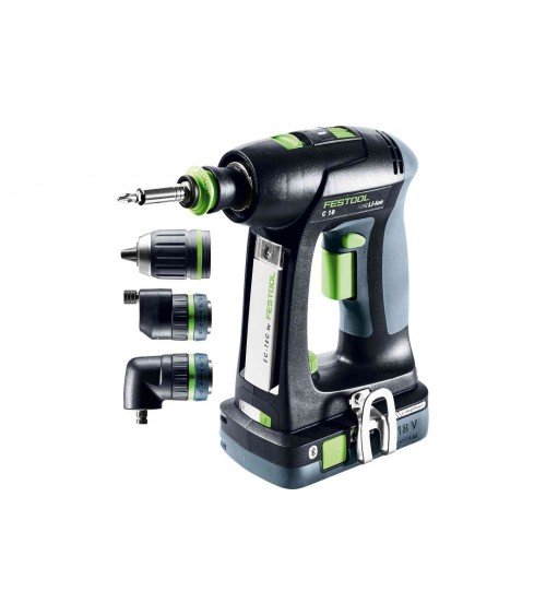 Festool Аккумуляторная дрель-шуруповёрт C 18 HPC 4,0 I-Set C 18 HPC 4,0 I-Set
