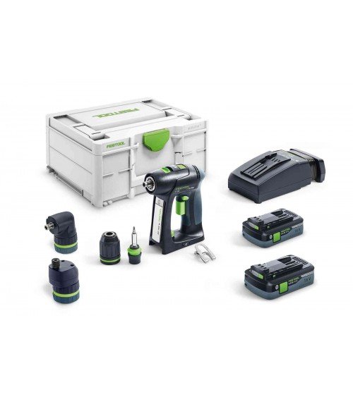 Festool Аккумуляторная дрель-шуруповёрт C 18 HPC 4,0 I-Set C 18 HPC 4,0 I-Set