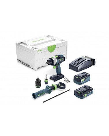 Festool Аккумуляторная ударная дрель-шуруповёрт TPC 18/4 5,2/4,0 I-Plus QUADRIVE TPC 18/4 5,2/4,0 I-Plus