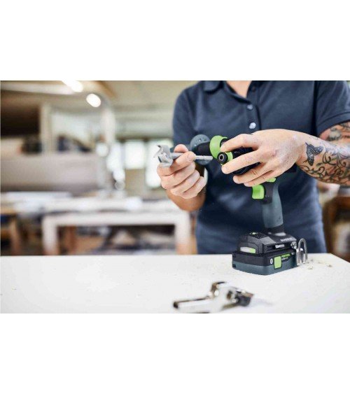Аккумуляторная дрель-шуруповёрт QUADRIVE TDC 18/4 I-Basic Festool