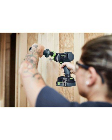 Аккумуляторная дрель-шуруповёрт QUADRIVE TDC 18/4 I-Basic Festool