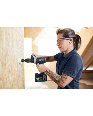 Аккумуляторная дрель-шуруповёрт QUADRIVE TDC 18/4 I-Basic Festool