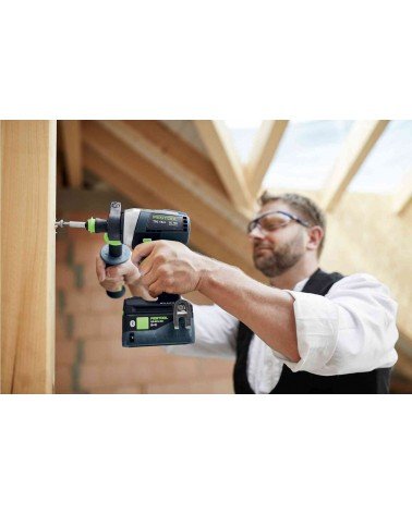 Аккумуляторная дрель-шуруповёрт QUADRIVE TDC 18/4 I-Basic Festool
