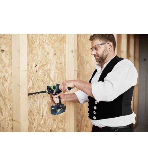 Аккумуляторная дрель-шуруповёрт QUADRIVE TDC 18/4 I-Basic Festool