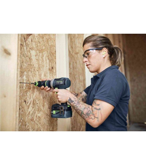 Аккумуляторная дрель-шуруповёрт QUADRIVE TDC 18/4 I-Basic Festool