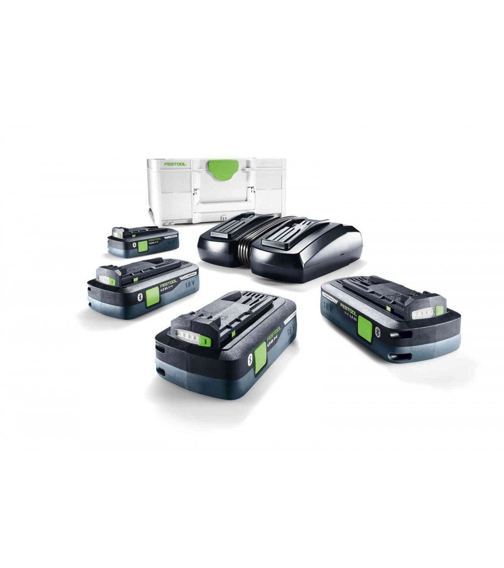 Festool Комплект оснастки электроснабжения SYS 18V 4x4,0/TCL 6 DUO