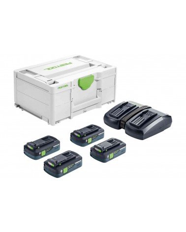 Festool Комплект оснастки электроснабжения SYS 18V 4x4,0/TCL 6 DUO