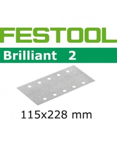 FESTOOL ШЛИФОВАЛЬНЫЕ ЛИСТЫ STF 115X228 P100 BR2/100