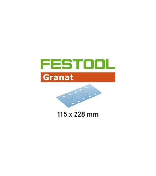 FESTOOL ШЛИФОВАЛЬНЫЕ ЛИСТЫ STF 115X228 P120 GR/100