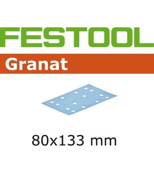 FESTOOL ШЛИФОВАЛЬНЫЕ ЛИСТЫ STF 80X133 P120 GR/100