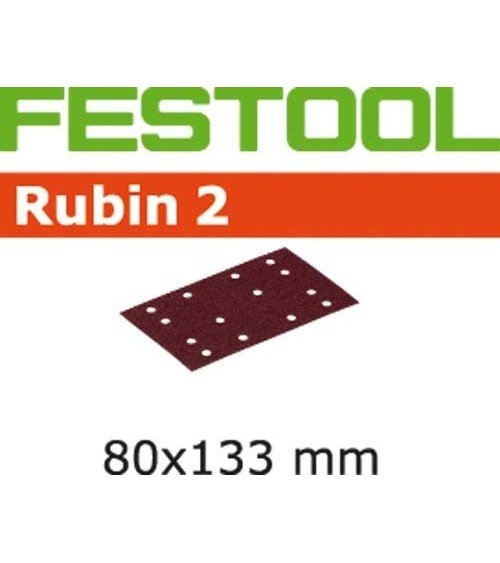 FESTOOL ШЛИФОВАЛЬНЫЕ ЛИСТЫ STF 80X133 P100 RU2/50