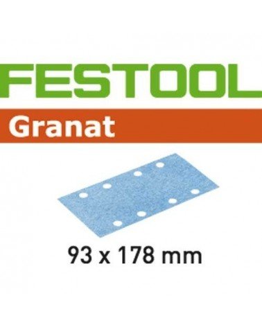 FESTOOL ШЛИФОВАЛЬНЫЕ ЛИСТЫ STF 93X178 P100 GR/100