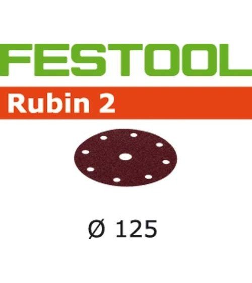 FESTOOL ШЛИФОВАЛЬНЫЕ КРУГИ STF D125/8 P100 RU2/50